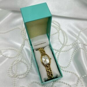 Vintage Gold Liz Blanc Watch in Original Box
